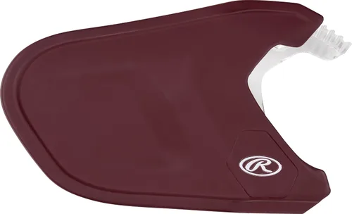 Miniatura 8 de Rawlings Protector facial de ajuste MACH Pieza de extensión ajustable Se adapta a cascos de la serie Mach Mate Opciones LHB y RHB Negro