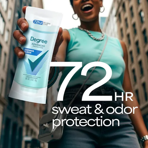 Miniatura 6 de Degree Advanced Protection - Desodorante antitranspirante limpiador de ducha para control de sudor y olor de 72 horas para mujeres, con tecnología