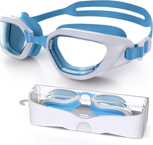 Miniatura 22 de Gafas de Natación, Gafas de Natación Unisex para Adultos Anti Niebla Anti UV Sin Fugas Visión Amplia para Hombres Mujeres Jóvenes