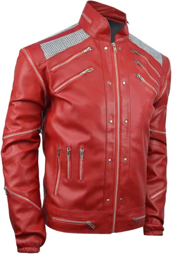 Chaqueta Beat-It - Rojo - Piel sintética