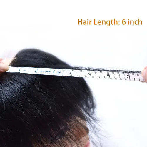 Miniatura 5 de Postizo frontal para hombres, extensión natural de la línea de cabello humano virgen para la frente, línea de cabello de repuesto para la frente, #1