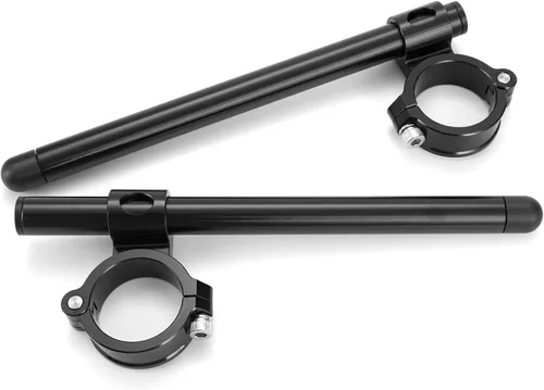 Miniatura 2 de Φ43mm clip ons manillar apto para motocicleta tenedor tubo Φ43mm, cafe racer construir clip en barras Φ 7/8 "CNC aluminio mecanizado