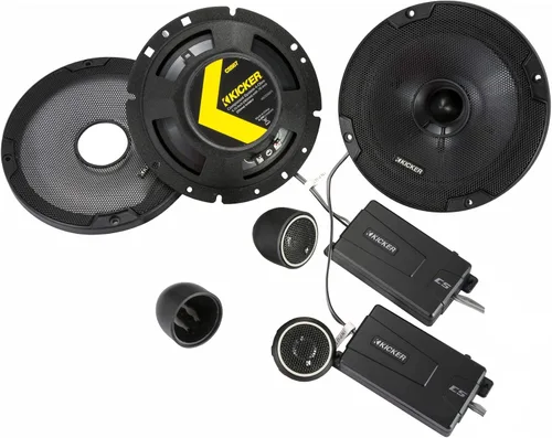 Miniatura 5 de KICKER 46CSS674 CS-Series CSS67 Sistema de componentes de 6.75 pulgadas (6.496 in) con tweeters de .75 pulgadas, 4 ohmios (par)
