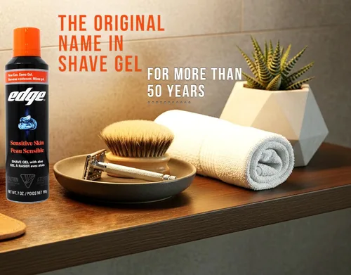 Miniatura 7 de Edge Gel de afeitado para hombres pieles sensibles, 7 onzas (paquete de 6) Edge