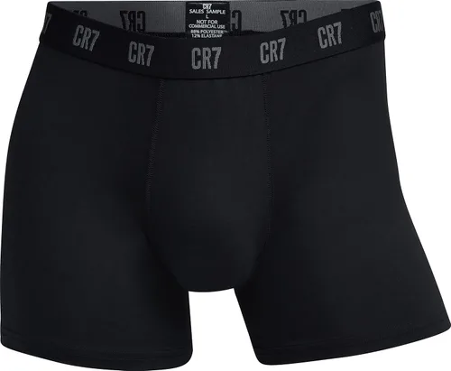 Miniatura 3 de CR7 Traje de baño de mezcla de microfibra para hombre paquete de 3 unidades color negro Negro