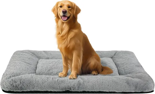 Miniatura 9 de Tapete de cama lavable para perros medianos y medianos, comodidad para todas las estaciones con franela ultrasuave y soporte resistente