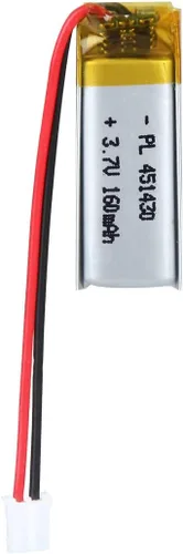 Miniatura 39 de 3.7V 100mAh Batería de Polímero de Iones de Litio Recargable Li-ion Li-Po con Conector 2P PH 2.0mm de Pitch