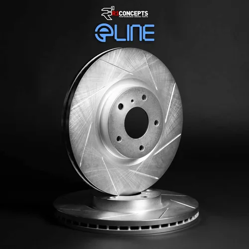 Miniatura 3 de R1 Concepts Kit de frenos y rotores delanteros Disco de freno, rotores de freno, compatible con Lexus ES300h, ES350 2006-2020; Pontiac Vibe; Scion
