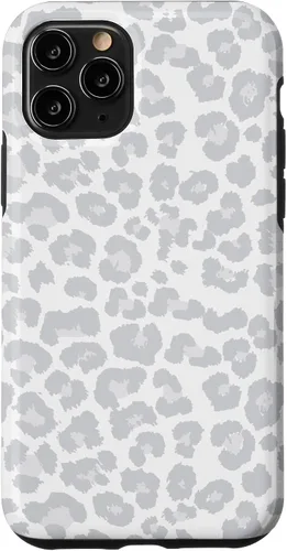 Miniatura 29 de Blanco Gris Guepardo Estampado De Leopardo Animal Skin Lindo Moda Caso Para iPhone 17