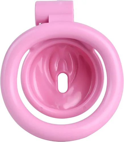 Miniatura 3 de Dispositivo de castidad masculina, jaula de castidad pequeña, mini jaula de resina, juguetes sexuales para hombres con 4 anillos de diferentes