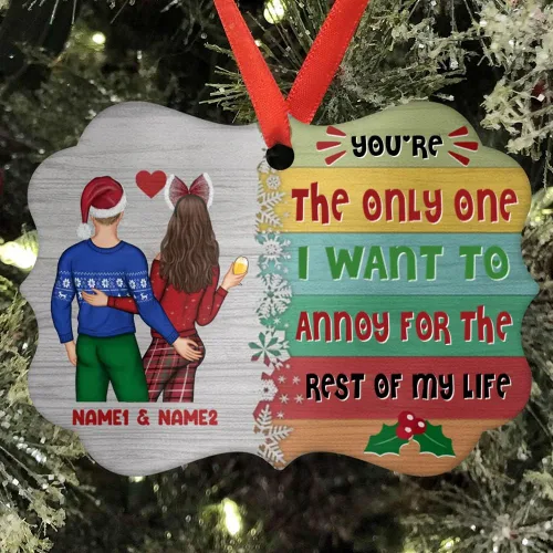 Miniatura 21 de Adorno de cerámica personalizado de todas las cosas extrañas que he encontrado en línea You're by Far My Favorite Adorno de cerámica para esposo y 29