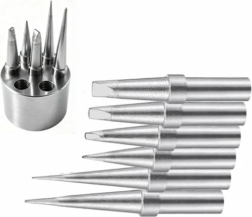 Puntas de soldador de repuesto Weller ET Series, con soporte de metal, adecuado para WE1010NA WE1010 WCC100 WES50/51 WESD51 Estación de soldadura