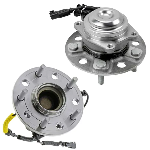 Miniatura 12 de Detroit Axle - Bujes de rodamiento de rueda traseros de 2 piezas para Volkswagen Jetta Beetle Golf City Audi TT Quattro, 2 rodamientos de ruedas