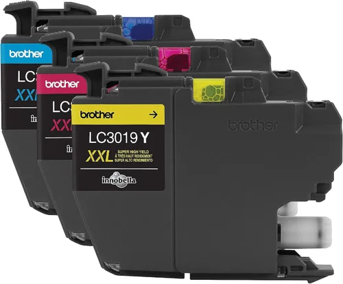 Miniatura 15 de Brother Printer LC30173PK Paquete de 3 cartuchos de tinta de alto rendimiento XL - 1 unidad: tinta cian/magenta/amarillo