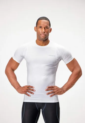 Miniatura 6 de Devops - Camisetas de compresión para hombre (2 3 unidades), manga corta, camiseta base para entrenamiento