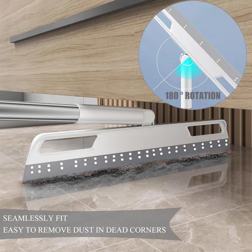 Miniatura 4 de Escoba mágica multifunción, desmontable extendida para interiores, barredora 3 en 1 que elimina el polvo y el pelo líquido, escoba ajustable