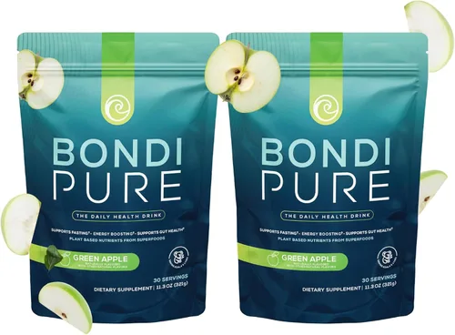 Miniatura 9 de Bondi Pure - Bebida diaria de salud y desintoxicación - Promueve la salud intestinal y el apoyo energético durante una limpieza o ayuno intermitente