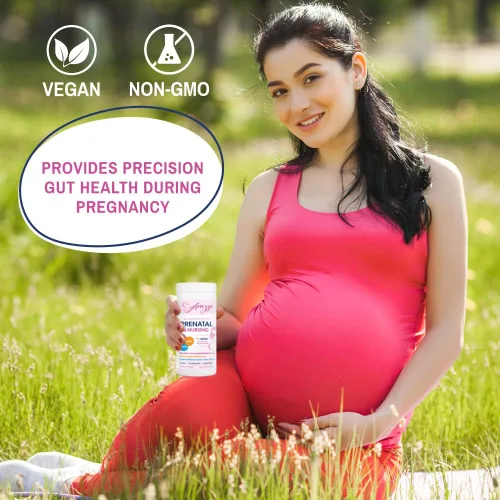 Miniatura 6 de Fórmula prenatal Avazza con fórmula TriBiom: probióticos + prebióticos + posbióticos para nutrir y estabilizar contra el intestino permeable.