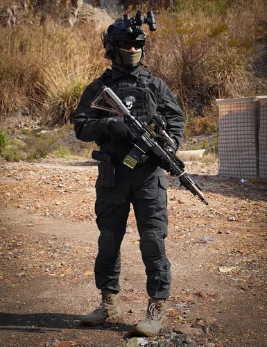 Miniatura 7 de IDOGEAR Conjunto de uniformes de combate G3 para hombre con rodilleras y coderas, ropa de camuflaje