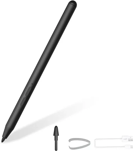 Miniatura 12 de Lápiz óptico para HP Omnibook, Envy x360, Pavilion x360, Spectre x360 – Batería de 300 días, escritura suave, lápiz inclinable MPP con sensibilidad