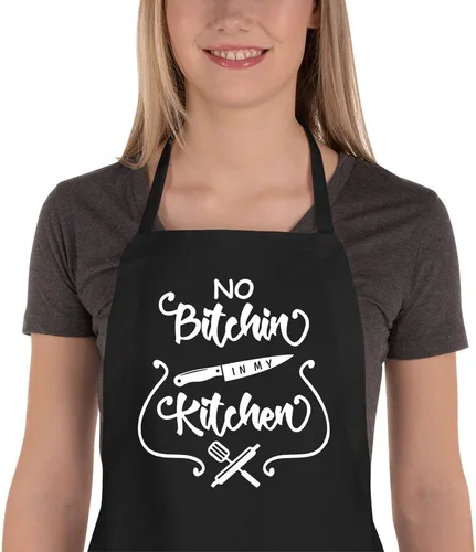 Delantales divertidos para mujeres, bonitos delantales de cocina para cocinar, hornear, regalos de delantales de cumpleaños, Navidad para mamá y