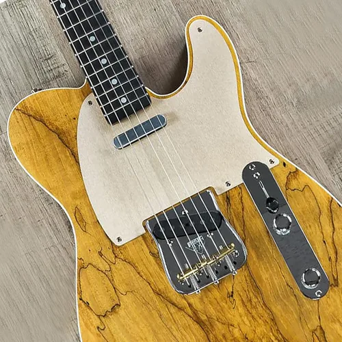 Miniatura 6 de Swhmc Telecaster Pastilla de cuello, bobina única de alta salida para guitarra con cubierta cromada para piezas de guitarra eléctrica Fender Squier