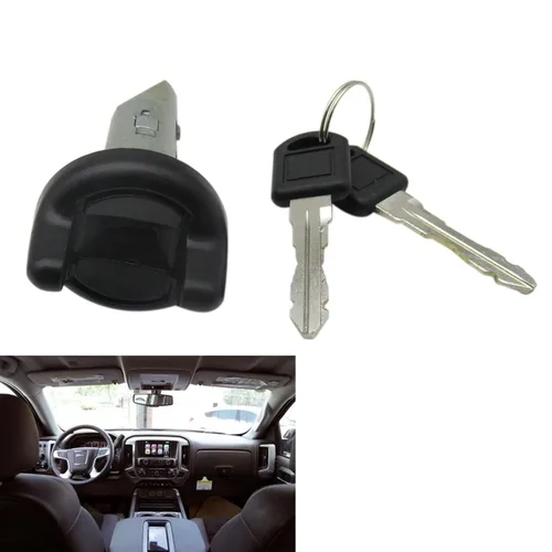Miniatura 2 de Cilindro de bloqueo del interruptor de llave de encendido para Chevrolet K1500 Silverado Extended Cab WT Standard Cab 1997
