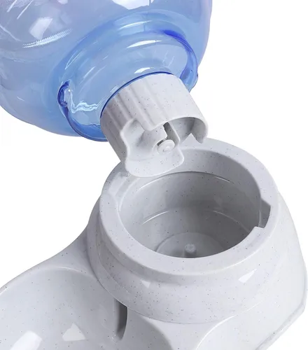 Miniatura 4 de Estación dispensadora de agua para mascotas – 1 galón de agua de reposición para mascotas para perros, gatos, animales, fuente de agua por gravedad