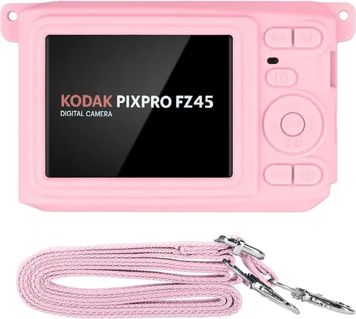 Miniatura 15 de Funda de silicona para cámara digital Kodak PIXPRO Friendly Zoom FZ45 16MP (funda negra)