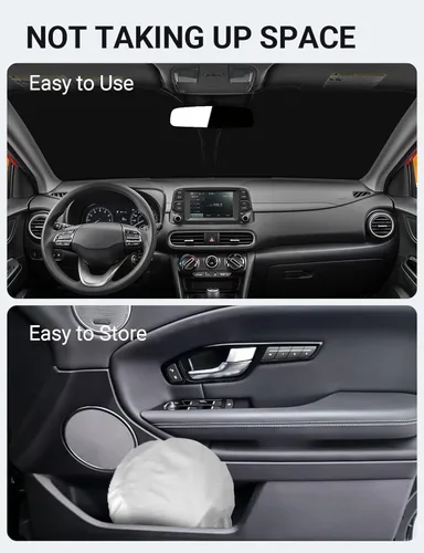 Miniatura 493 de Proadsy Parasol plegable para parabrisas delantero 2026, ajuste personalizado, accesorios para CRV SUV LX EX EX-L EX-L Navi Touring 2017-2022