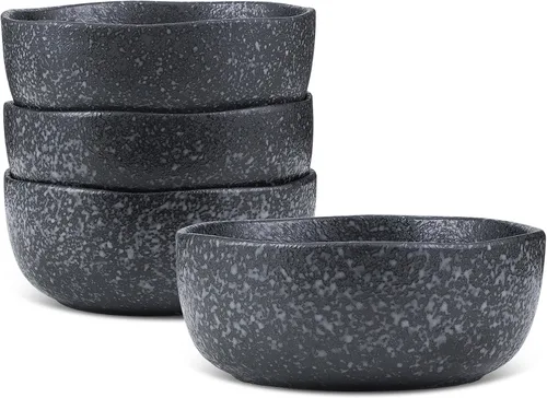 Miniatura 17 de Stone Lain Juego de platos de gres, 4 tazas, Tina - Azul y gris