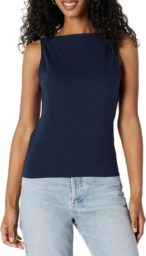 Miniatura 7 de Amazon Essentials Camiseta sin mangas de algodón ajustada para mujer Blanco