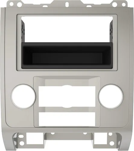 Miniatura 3 de Metra 99-5814S Juego de tablero de instalación DIN simple o doble para Ford Escape 2008, Mercury Mariner, y Mazda Tribute (Plata)