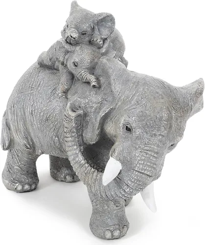 Miniatura 8 de Decoraciones de buena suerte, regalos de elefante para mujeres, figuras únicas para el hogar, habitación, baño, dormitorio, decoración de estante