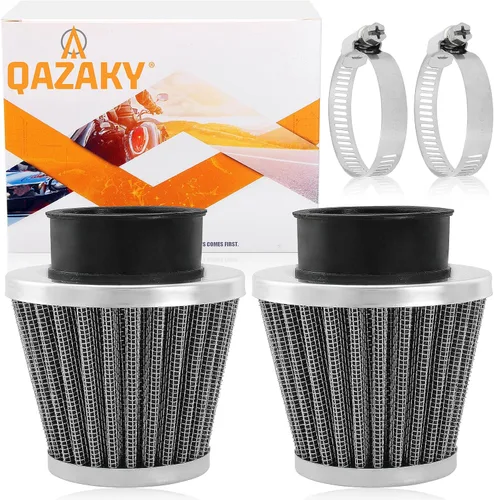Miniatura 14 de Paquete de 2 filtros de 1.378 in compatibles con 50 cc, 70 cc, 90 cc, 110 cc, 125 cc, 150 cc, cuatrimoto, scooter, Go Kart, ciclomotor, Pit Dirt