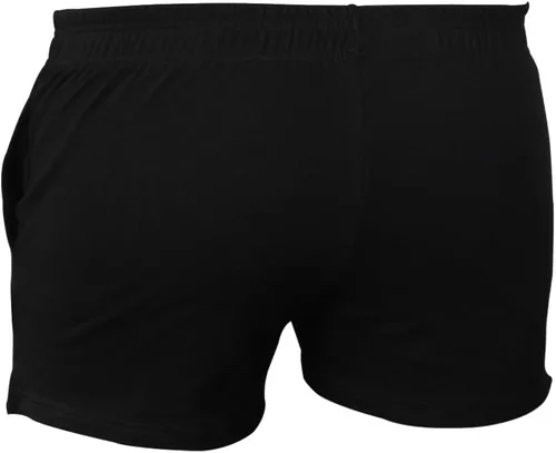 Miniatura 2 de Muscle Alive Pantalones cortos de correr para hombre con bolsillos, ropa atlética, algodón de rizo francés con 3 o 5 pulgadas