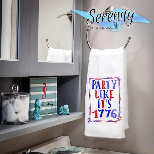 Miniatura 3 de Día de los Caídos, 4 de julio, decoración del hogar, toallas de mano decorativas para cocina y baño, bandera estadounidense, detalles de primavera