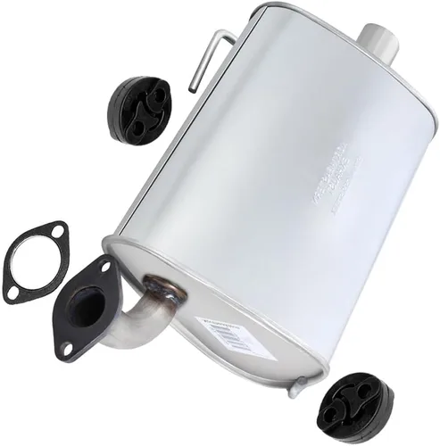 Miniatura 10 de Resonador de Escape Tubo en Y y Par de Kit de Silenciador Compatible para Subaru Impreza 2.5L 2008-2011 Acero Inoxidable Northeastern Exhaust