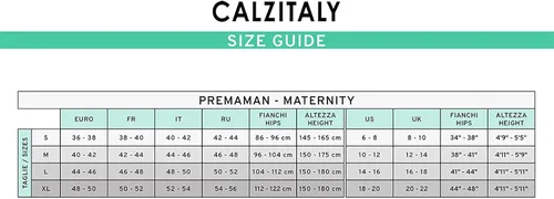Miniatura 6 de Calzitaly - Medias de maternidad opacas - Medias de embarazo para mujer S M L XL