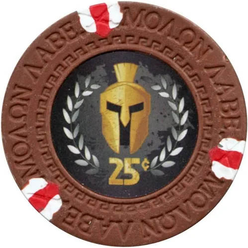 Miniatura 9 de Versa Games Spartan - Fichas de póquer de arcilla en 0.48 oz, paquete de 50 unidades (elige colores)