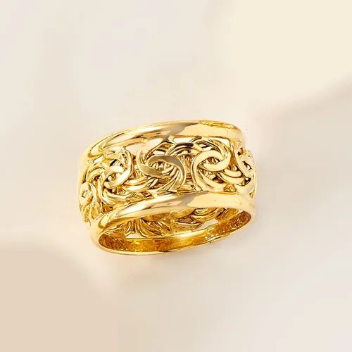 Miniatura 5 de Ross-Simons Anillo bizantino ancho de oro amarillo de 18 quilates, Oro, no conocido
