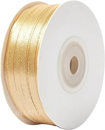 Miniatura 114 de Cinta blanca de 1/8 pulgadas x 100 yardas, cintas de tela de satén blanco para envolver regalos, manualidades, álbumes de recortes, ramos florales