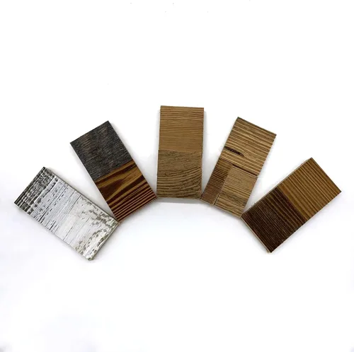 Miniatura 2 de Tablones de madera de granero, paneles de pared de madera para decoración de granja, tablones de madera recuperada de dos capas pegadas
