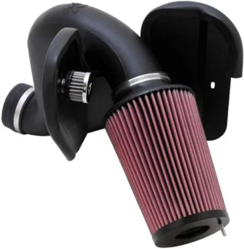 K&N Sistema de admisión de aire frío: Filtro de aire de alto flujo, aumento del rendimiento y remolque: Compatible con Dodge 2003-2007/RAM: