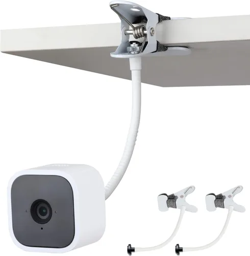 Miniatura 9 de iTODOS Paquete de 2 abrazaderas de clip para Blink Outdoor 4 (4ª generación)/(3ª generación)/XT/XT2/Mini, soporte de metal, soporte de cámara