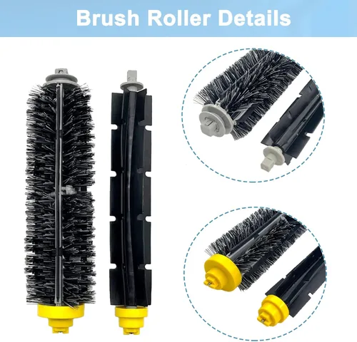 Miniatura 3 de Piezas de repuesto para irobot Roomba 694 692 676 675 677 671 610 690 680 660 650 620 645 655 635 614 595 585 564 589 536 ,1 cerda & 1 cepillo