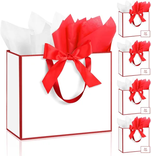 Miniatura 25 de Ethhqu Bolsas de regalo grandes con asas