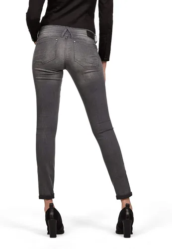 Miniatura 2 de G-Star Raw Jeans ajustados Lynn de tiro medio para mujer Medium Aged Grey 25