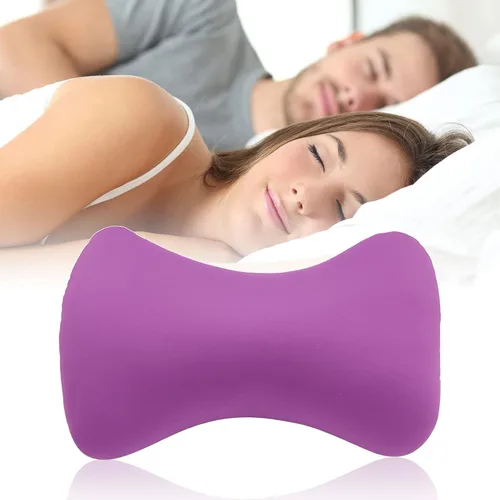 Miniatura 6 de ASkinds 2 almohadas cilíndricas de 15 x 7.8 pulgadas, cómodas almohadillas tipo hueso de microcuentas, cojín de tubo de cama para cabeza, cuello