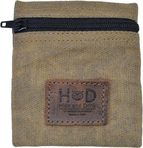 Miniatura 21 de Hide & Drink, Bolsa de condón de lona encerada resistente al agua, bolsa de bolsillo con tecnología Change Valuables, regalo clásico para socios